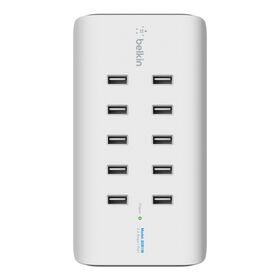 10-Port USB Charging Station 