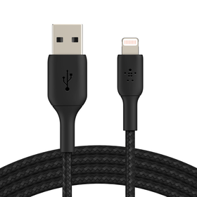 Cable trenzado Lightning a USB-A