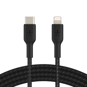 Cable trenzado USB-C a Lightning