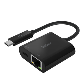 Adattatore da USB-C a Ethernet + ricarica