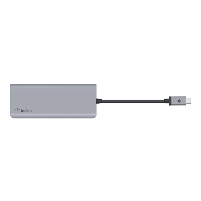 USB-C 7-in-1 Multiport Hub Adapter, Space Gray, hi-res