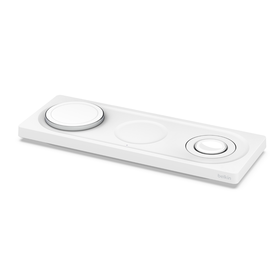 Cargador inalámbrico 3 en 1 de 15 W con tecnología MagSafe oficial, Blanco, hi-res