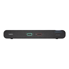 Universal 2nd Gen Secure KVM Switch, 2-Port Dual Head w/CAC