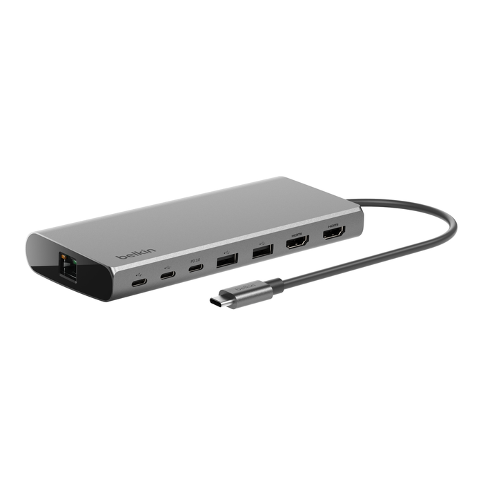 Universal USB-C 8-in-1 Dual Display Core Hub, , hi-res