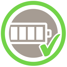 fast charging safety icon